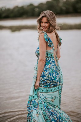 Sukienka Agnes ocean boho