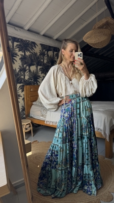 Spódnica Kate ocean boho UNIKAT