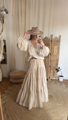 Spódnica Kate creamy wind UNIKAT