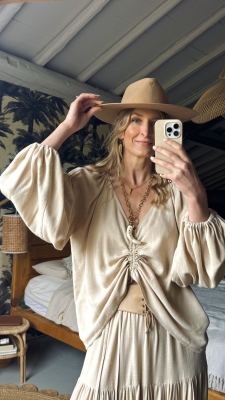 Bluzka Sylvia vanilla